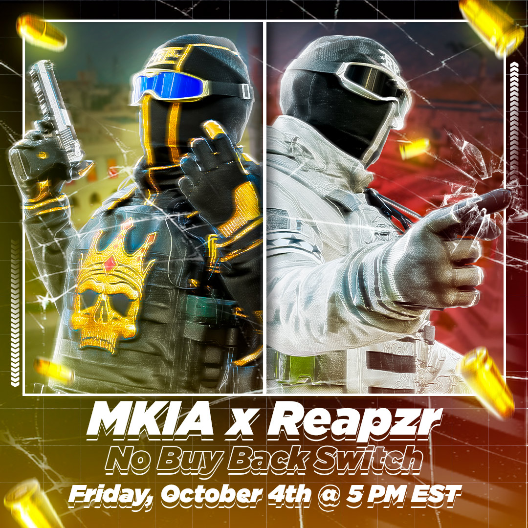 MKIA x <a href="/Reapzr1/">Reapzr</a> No BB Switcheroo 🌧️

📅Friday, October 4th @ 5PM EST
🌏NA/EU host
🎟️$20 per player
🎮Single Elim - Unless over $1500

Reply for spots &amp; retweets appreciated 🫶