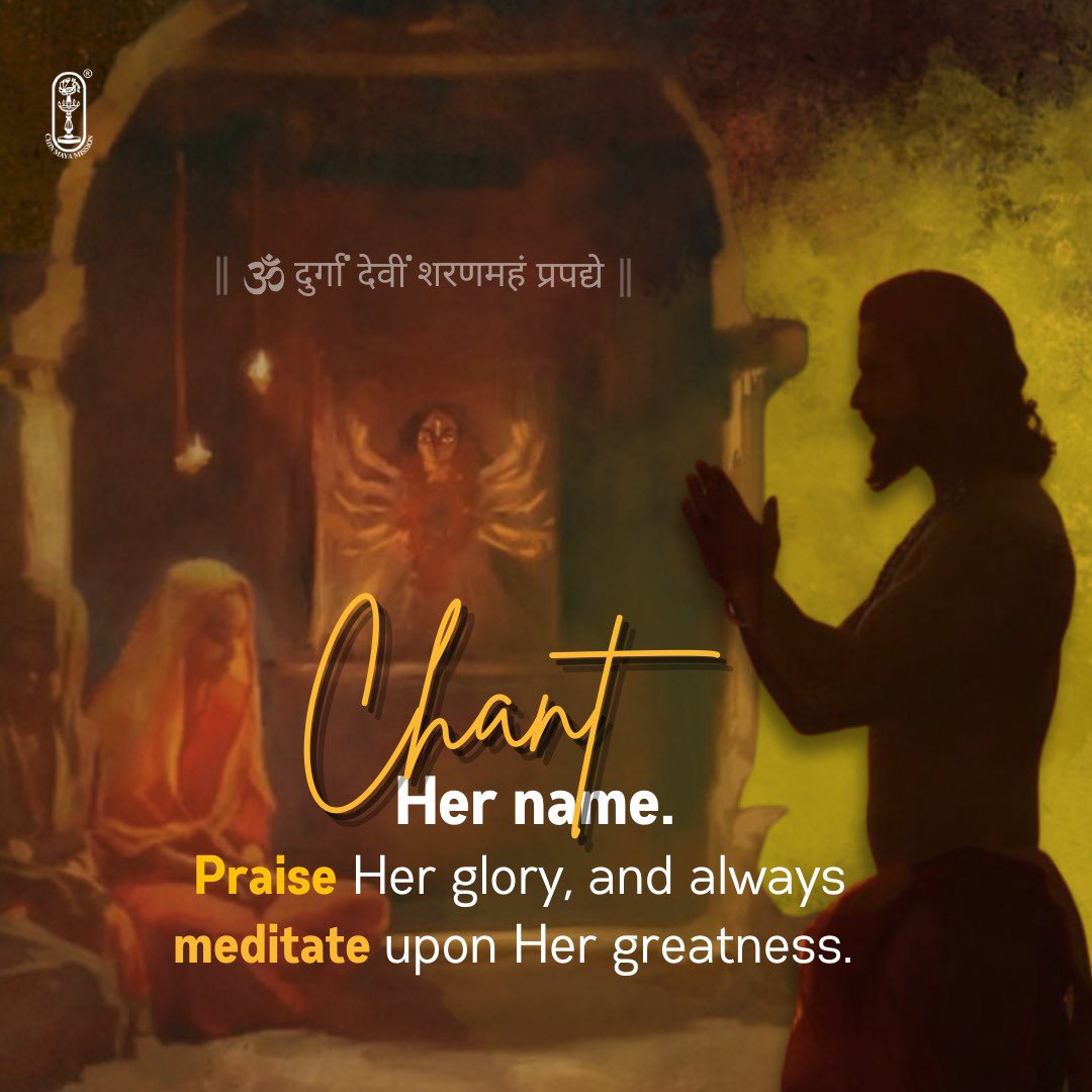 Chinmayananda's tweet photo. Shubh #Navratri
#chinmayamission #swamichinmayananda #navratri2024 #navratrifestival #navaratri #navratrigarba #navratriseries #spiritualpractice #sanatanadharma #sanatanihindu #hindufestival #durgapuja2024 #durgamata #9nightsofdevi #sadhana https://t.co/0qJzuEGI5o