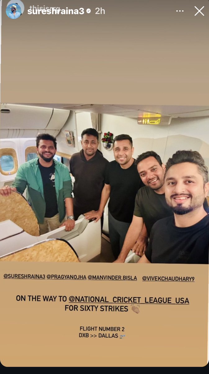 Arun Agarwal (@arunatnextt) on Twitter photo Countdown begins . Here is <a href="/ImRaina/">Suresh Raina🇮🇳</a> <a href="/pragyanojha/">Pragyan Ojha</a> , <a href="/Bisla36/">Manvinder Bisla</a> Bisla, on route to play in <a href="/NCL_Cricket/">National Cricket League</a> at The University of Texas at Dallas . October 4th - 14th . Come see magic unfold . nclcricket.com . Download NCL Cricket app on Android and Apple to watch live action. Countdown begins . Here is <a href="/ImRaina/">Suresh Raina🇮🇳</a> <a href="/pragyanojha/">Pragyan Ojha</a> , <a href="/Bisla36/">Manvinder Bisla</a> Bisla, on route to play in <a href="/NCL_Cricket/">National Cricket League</a> at The University of Texas at Dallas . October 4th - 14th . Come see magic unfold . nclcricket.com . Download NCL Cricket app on Android and Apple to watch live action.