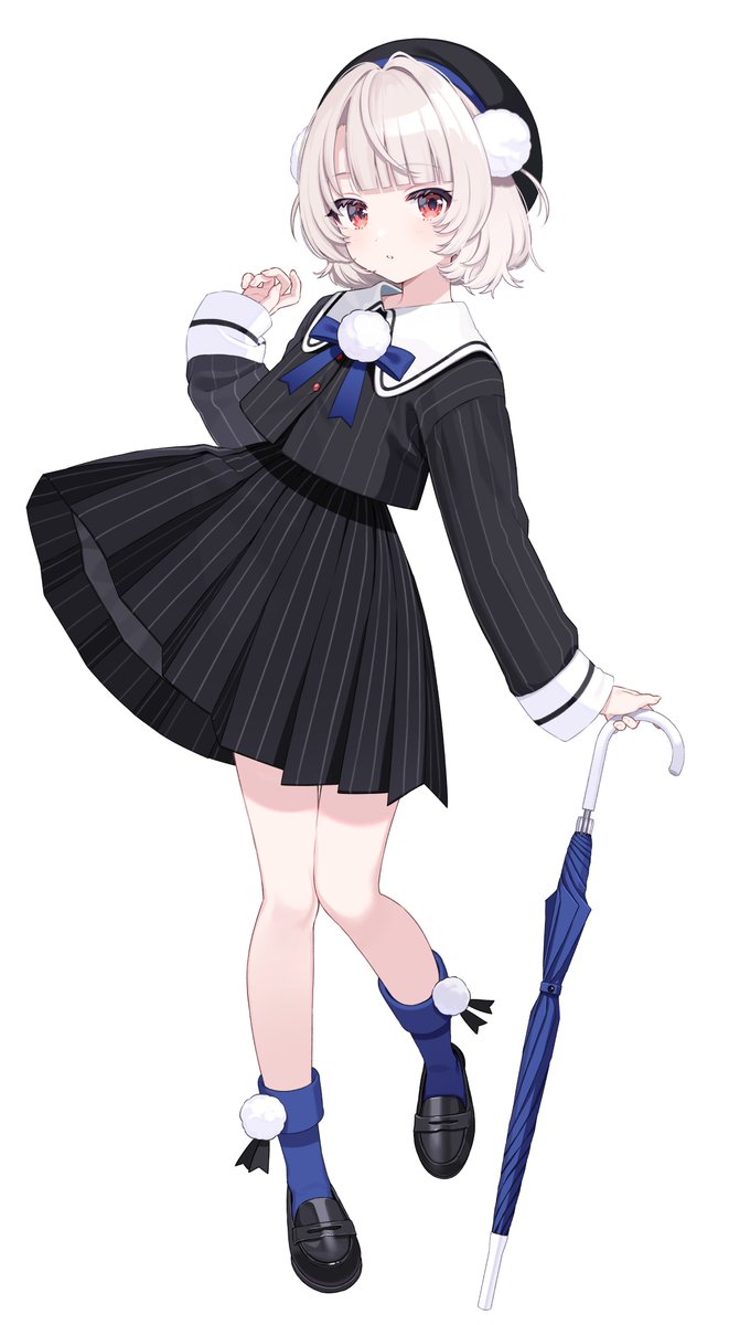 🌧雨衣🌧 年齢：14歳 誕生日：5月30日 身長：149cm Character Design