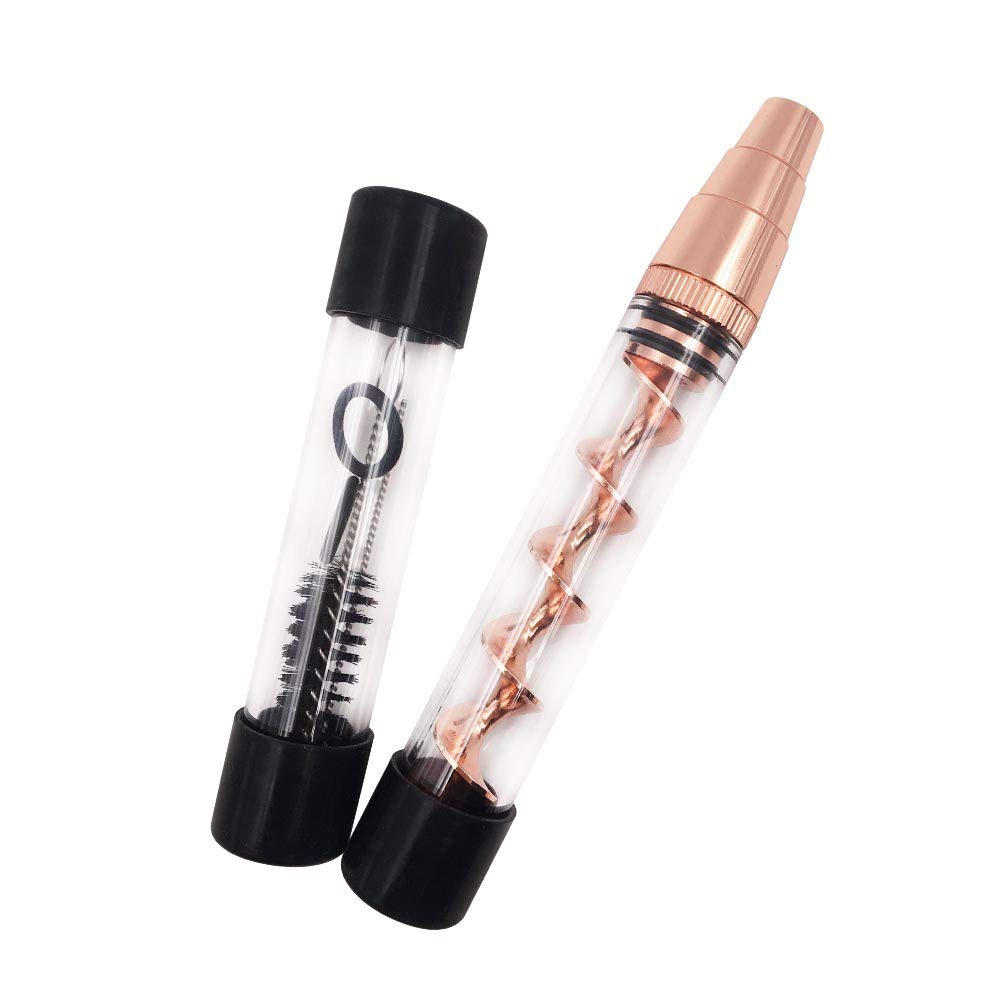 UnicunShop's tweet photo. Say goodbye to paper blunts 👋 This Twisty Glass Blunt holds 1.5 grams & cools smoke like a champ! 😎 Upgrade your sesh game: https://t.co/DPaRVUnk26 💨🔥 #glassblunt #smokingsession #420life 🌿 https://t.co/h7Q6vkXAOF