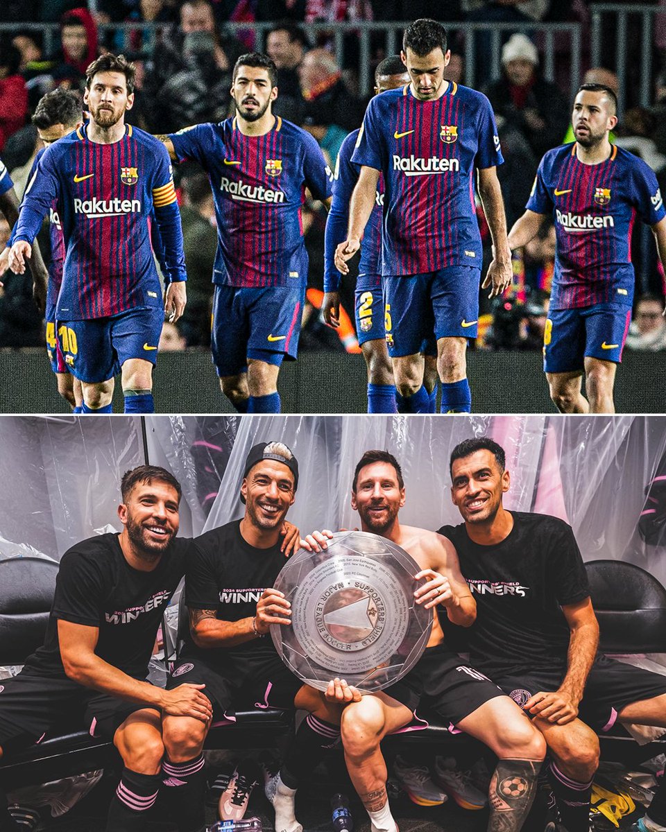 Still winning trophies together after all these years 🥹