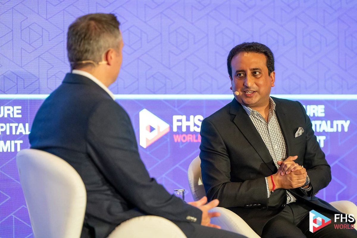 cgcorpglobal's tweet photo. MD/CEO Rahul Chaudhary spoke at Future Hospitality Summit, Dubai. He discussed CGCorpGlobal’s incredible 25year journey in hospitality sector. From just 5 hotels in 2005 to 185+ properties across 12 countries. Fastest-growing hospitality groups in the region &amp; largest in India. https://t.co/dHjhv4qCVz