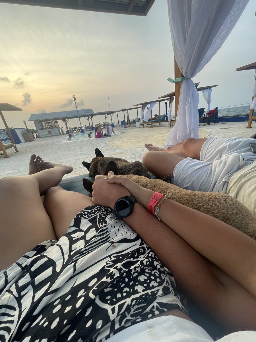 Increíble como mi familia me recarga de vidaaaaaa❤️❤️ hoy llegué enferma de la oficina, me dolía hasta la punta del cabello y acá estoy después de 4 horas feliz, satisfecha y nada me duele. Amo a estos 3 seres de vida🤤😍😍😍