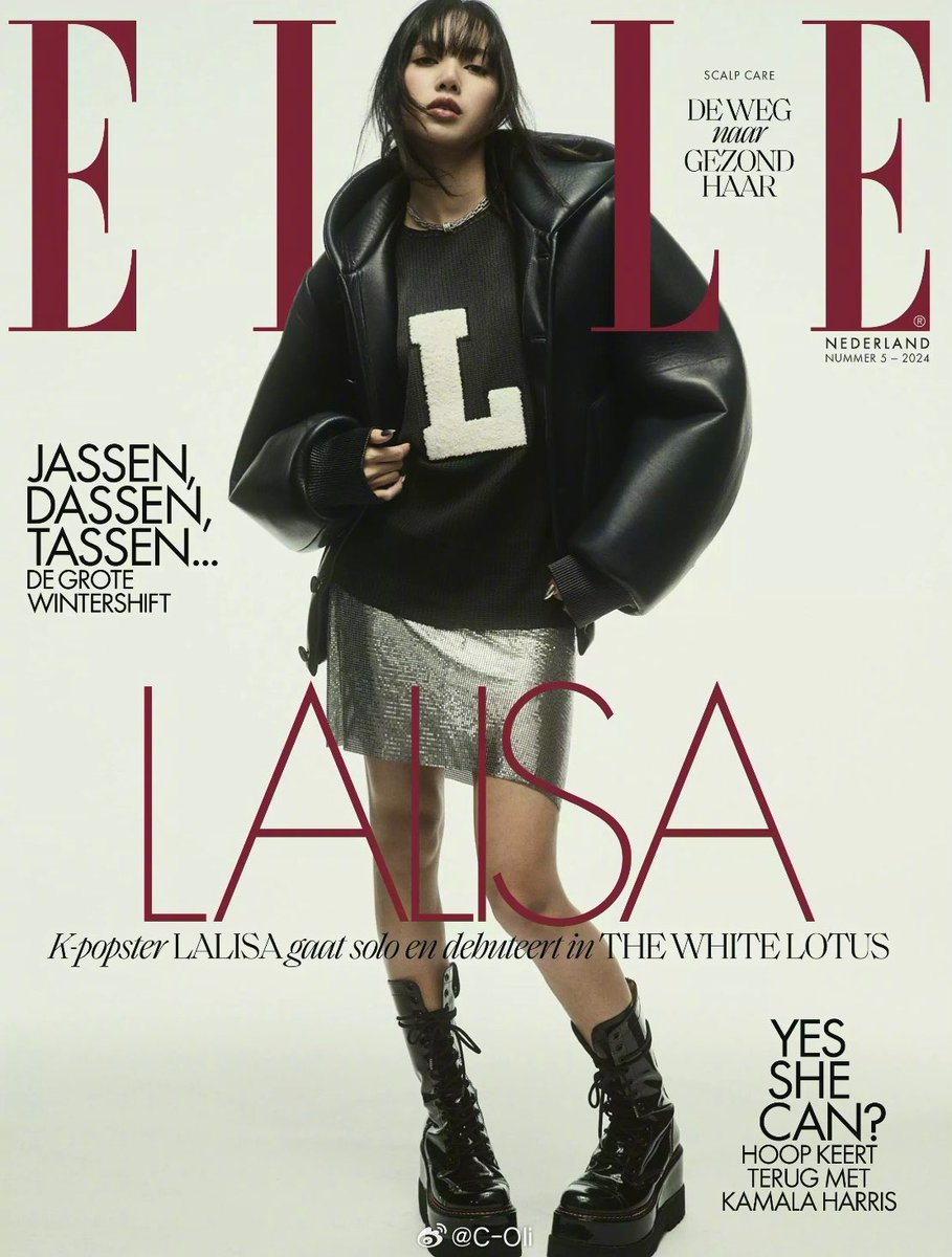 Born2Bredarmy's tweet photo. Lisa ลิซ่าขึ้นปก ELLE เนเธอร์แลนด์
และเป็น ศลป. เค แอป คนแรกที่ได้ขึ้นปกนี้ https://t.co/lCHBNPAYID