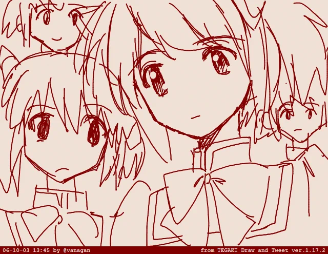 お絵かきリハビリ #tegaki_dt 