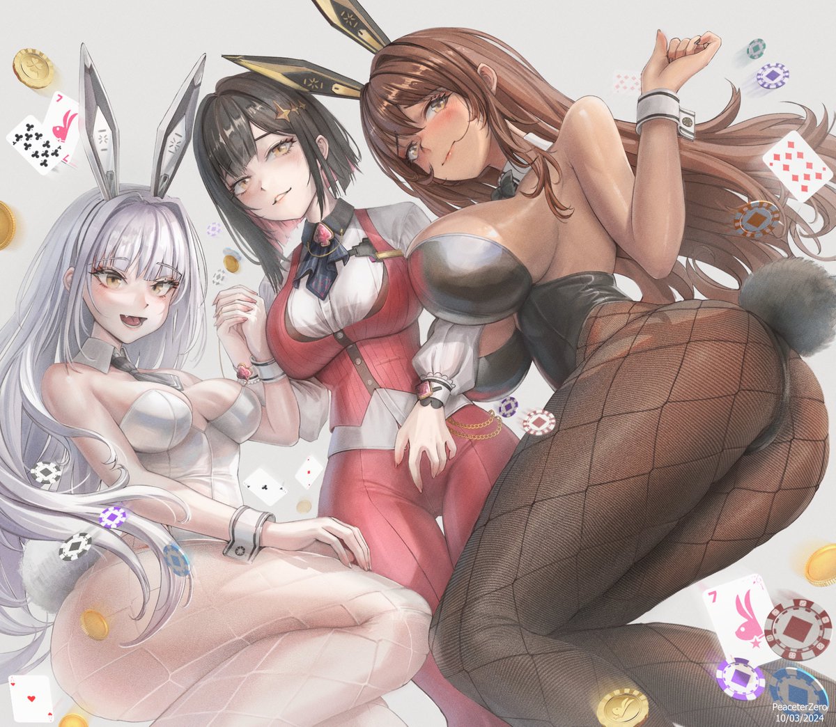PeaceterZero's tweet image. [FA] Rouge (NIKKE)
Blanc , Rouge , Noir
#NIKKEfanart  #nikke #NikkeGoddessofVictory