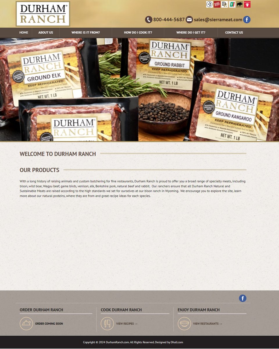 dhaliweb's tweet photo. This Wednesday Website Highlight is for our friends at Durham Ranch 🎉

With their long history in raising cattle, they strive to offer only the best meat to their customers!

Check them out here 👇
https://t.co/hDTTC71p8p

Check us out for your website 👇
https://t.co/kdYvjEWYyJ https://t.co/AivnMjGk4m