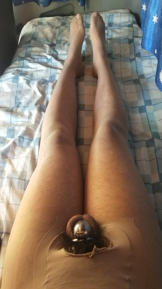 好长时间没穿丝戴锁了