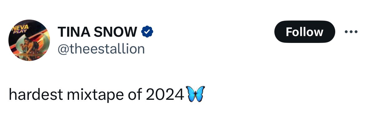 rapalert6's tweet image. Megan thee Stallion teases ACT II of “Megan” being a mixtape. 👀 🦋