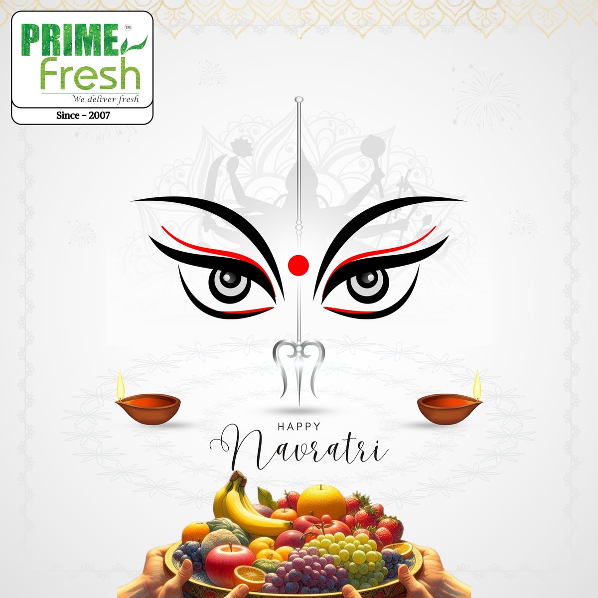 PrimeFresh_Ltd's tweet image. Celebrate this Navratri with the freshness of nature! 🌸Boost your energy during these nine divine days with farm-fresh fruits from Prime Fresh Limited. 🍎🍊 Wishing you a healthy and prosperous Navratri! 🙏
✨#Navratri2024 #FreshForFestivals #HealthyNavratri #PrimeFreshNavratri