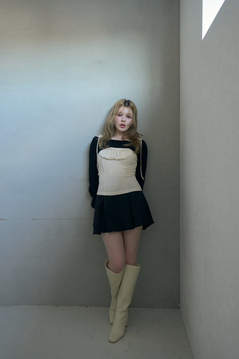 Holly mini skirt andmary M アンドマリー gray ①(ANDMARY Holly mini skirt andmary M アンドマリー gray ①(ANDMARY