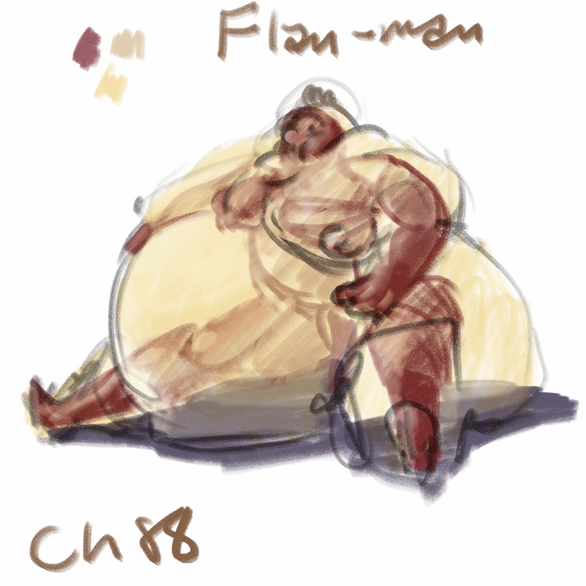 Chestnut88art's tweet photo. imagine seeing the muscles underneath all that fat 😍 https://t.co/bnNexxTZmL