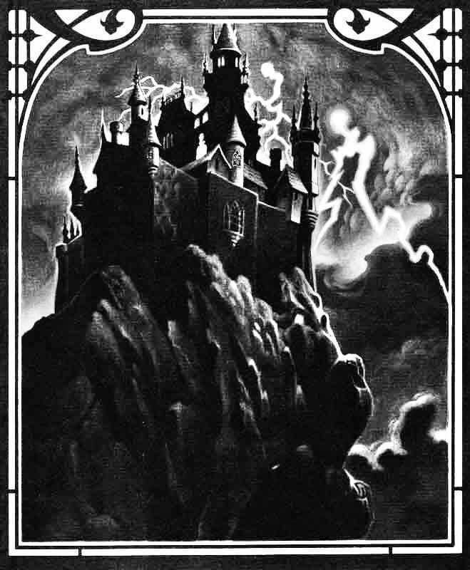 Ravenloft illustrations by Stephen Fabian 