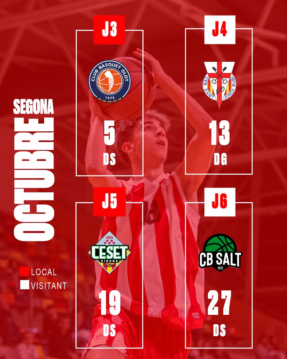 PARTITS DEL MES D'OCTUBRE