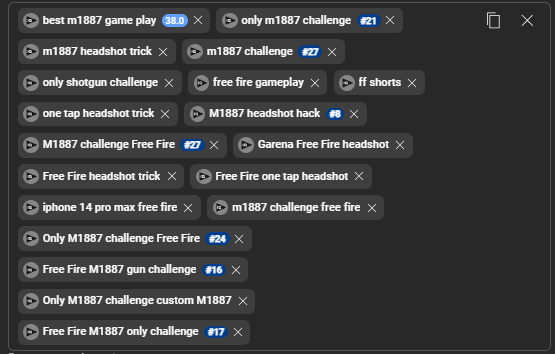 miraz_uddin1's tweet photo. Here’s a shorter version within 50 words:

Level up your YouTube channel with expert SEO and custom Free Fire M1887 gameplay! As a skilled freelancer, I optimize your channel for growth and create engaging content that attracts more views and subscribers.
#YouTubeSEO #YouTubeGrow https://t.co/vX13NiGRgZ