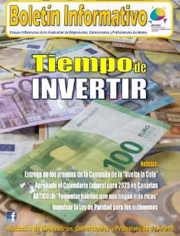 AECPArona's tweet image. 🔵 Ya puedes consultar el boletín informativo correspondiente al mes de octubre
⏬⏬⏬⏬⏬⏬⏬⏬
empresariosdearona.com/index.php/noti…
@ALGN73