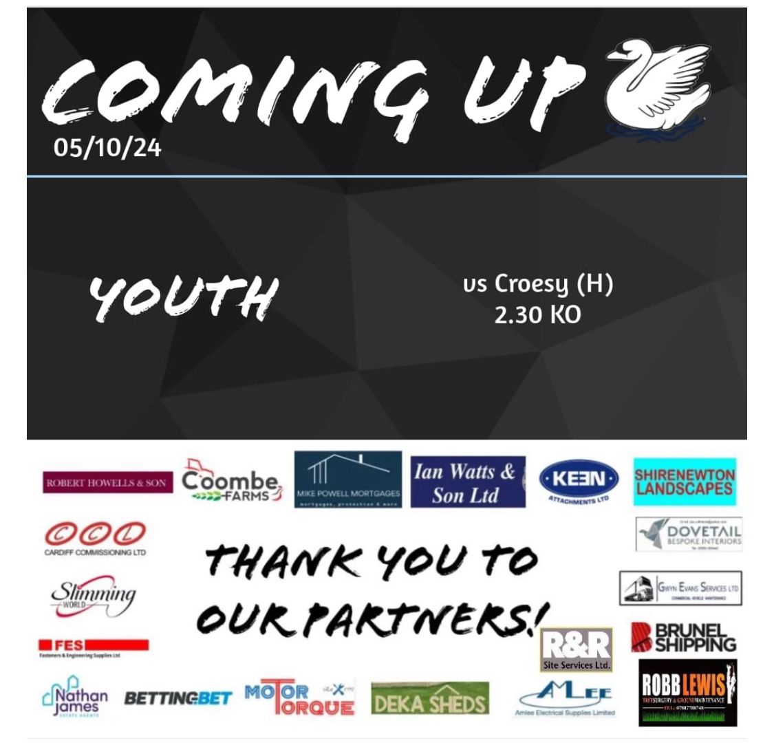 JUST the one Saturday fixture this weekend...

The League Topping Youth play Croesyceiliog at Longfellow and will be greatful of all support! 🍺 

Longfellow Rd - 1430 🏉