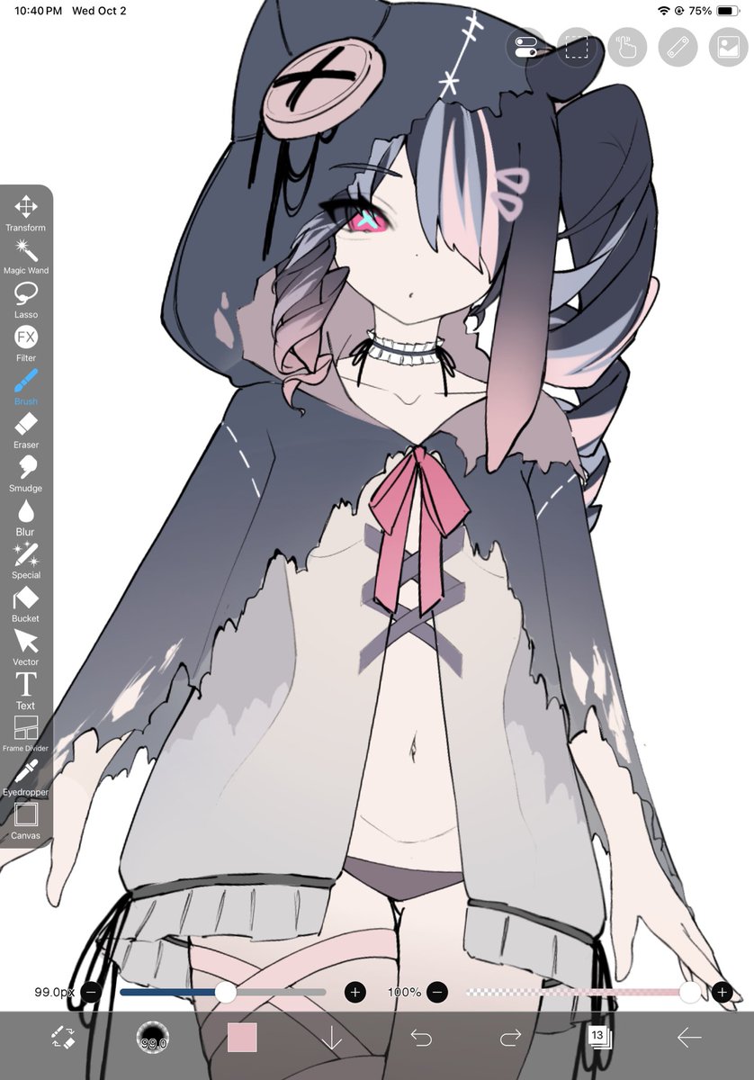 GUYS!!! :0 (character design adopt wip)