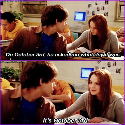 sawtismawrness's tweet image. Today is the only day you can repost this #MeanGirls #October3rd