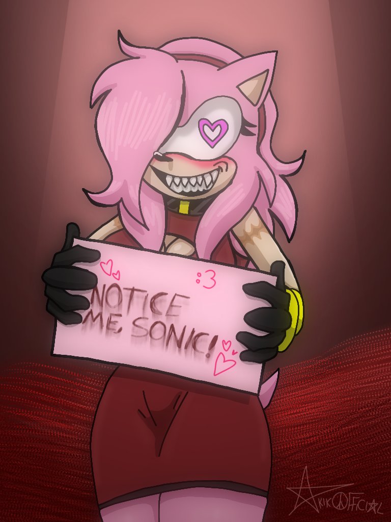 AKIK0FFICIAL's tweet image. 💓🔪 Notice me, Sonic! 🔪💓

There's something wrong about Amy

◇ #art #sonic #sonicthehedgehog #sega #amyrose #amy #rose #theressomethingaboutamy #blood #creepy
