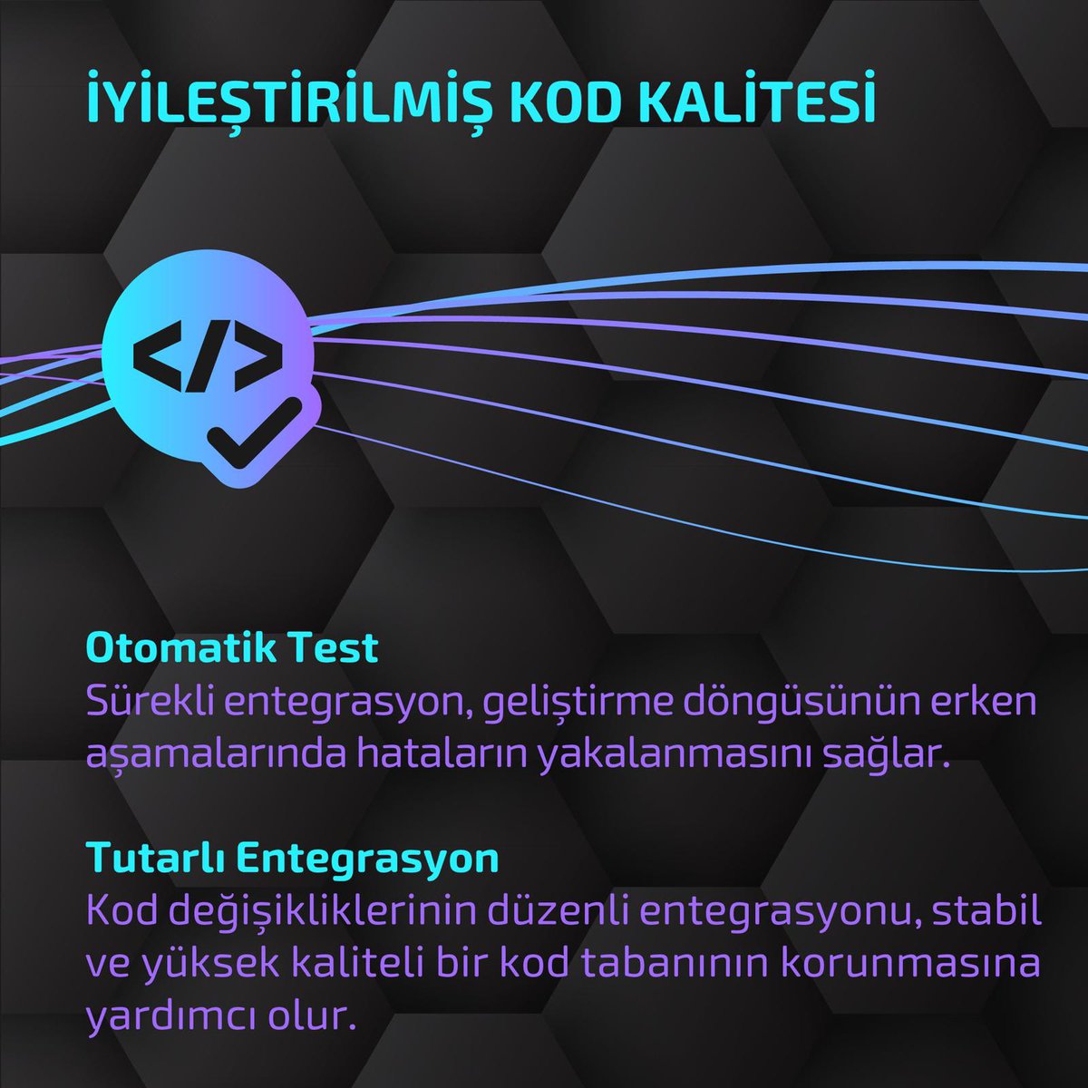 VNGRS's tweet image. CI/CD altyapısıyla projelerinizin tüm potansiyelini açığa çıkarın!🔐

Daha hızlı çıktılar, daha iyi kod kalitesi ve ekipler arası güçlü iş birliği ile projelerinizi optimize edin, verimliliği artırın ve başarıya bir adım daha yaklaşın!🌟

#VNGRS #Bulut #ContinuousIntegration…