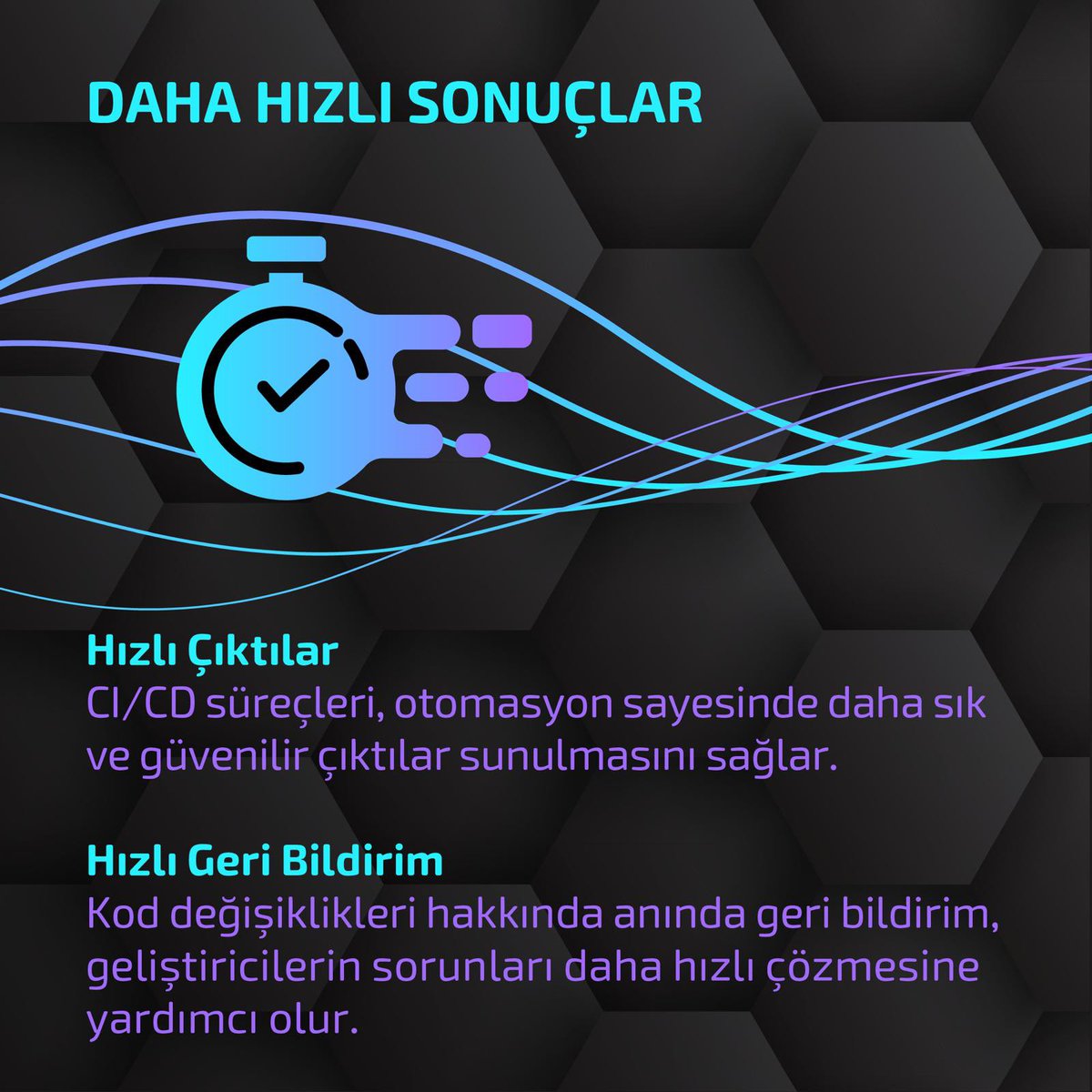 VNGRS's tweet image. CI/CD altyapısıyla projelerinizin tüm potansiyelini açığa çıkarın!🔐

Daha hızlı çıktılar, daha iyi kod kalitesi ve ekipler arası güçlü iş birliği ile projelerinizi optimize edin, verimliliği artırın ve başarıya bir adım daha yaklaşın!🌟

#VNGRS #Bulut #ContinuousIntegration…
