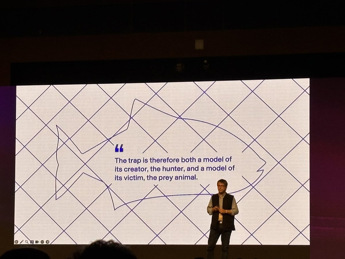 Simon Roberts - designer and Business anthropologist talks about relations and models. #DesignUp24 #DUp24