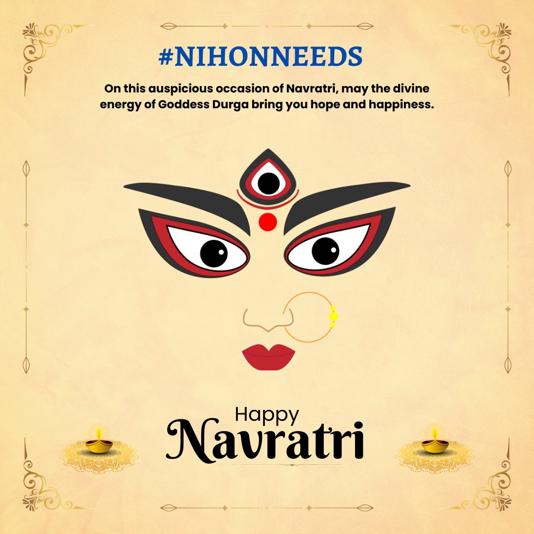 NihonNeeds's tweet photo. Happy Navratri to all !!! #happynavratri #navratri #navratri2024 #navratrispecial #navratricollection #festival #festivevibes #trending #positivevibes #PostViral #postoftheday #MaaDurga #shaktiUpasna #IsraelIranWar #T20WorldCup #IraniCup #RohitSharma𓃵 #Housefull5 https://t.co/NSmlb8mGqS