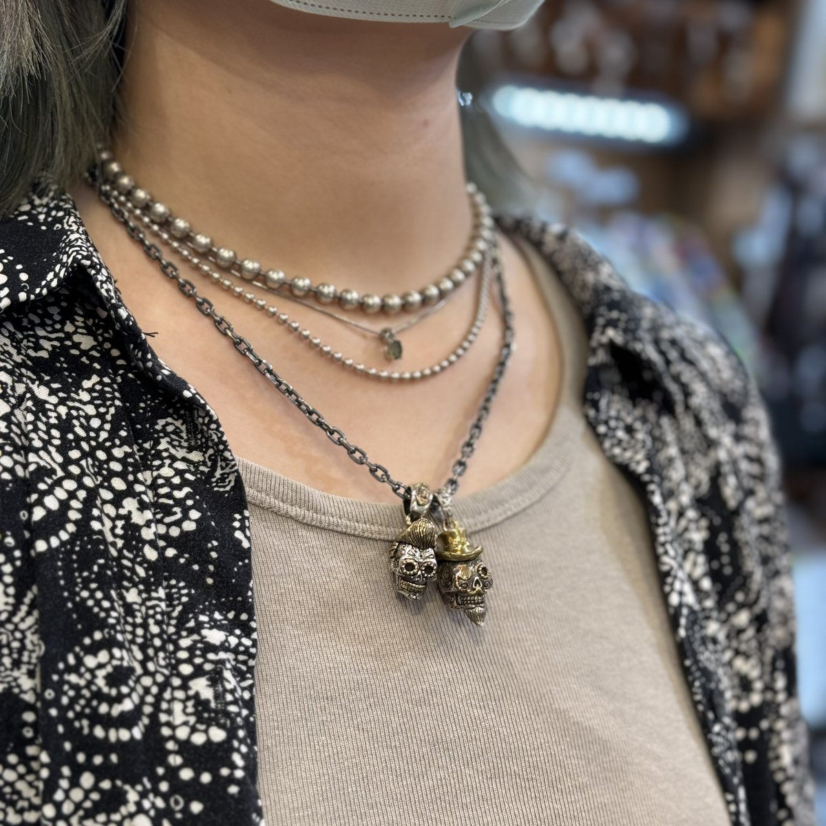 Silver925 Pendant Top』 ⁡ 〜good vibrations〜Skeletons〜 ⁡ Regent