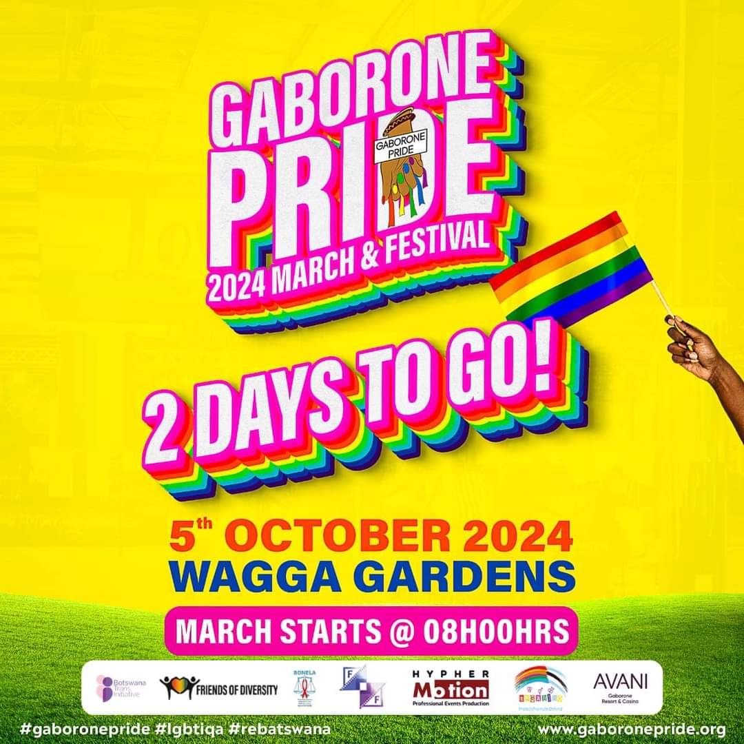 GaboronePride's tweet photo. Gaborone Pride 2024 is going to be a jump!!! 🏳️‍🌈🔥

Lefitlhile Leronza!! 🙌🏾🎶

Visa ✅
Camp Chair ✅
Picnic Blanket ✅
Dancing Shoes ✅
Good Vibes ✅

Who will be the last human standing??? 🤣🥳🤔

 #gaboronepride2024 #gaboronepride #Pride https://t.co/dyv2Gpg2ks