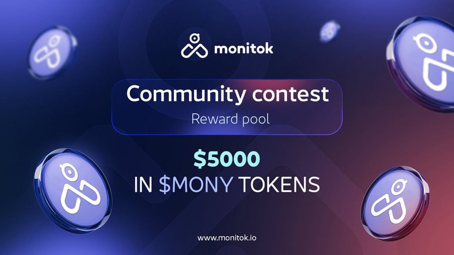 Airdrop6_com's tweet photo. New #airdrop: Monitok ($50 each for Random 100)
Reward: $5,000 in Mony tokens
Backers: KimaNetwork, Neurochain
Distribution date: After listing

🔗Airdrop Link: https://t.co/HsdO6ksYRZ

1: Download Android or IOS APP and submit Arbitrum address
2: 100 random winners will each receive $50 in MONY tokens