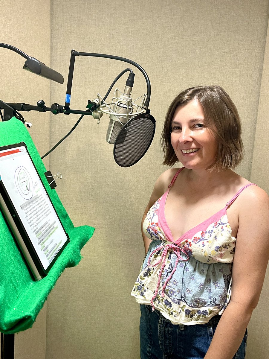 Cassandra Morris, voice of Galacta in the upcoming video game Marvel Rivals, narrating on David Baldacci’s upcoming To Die For from Hachette.