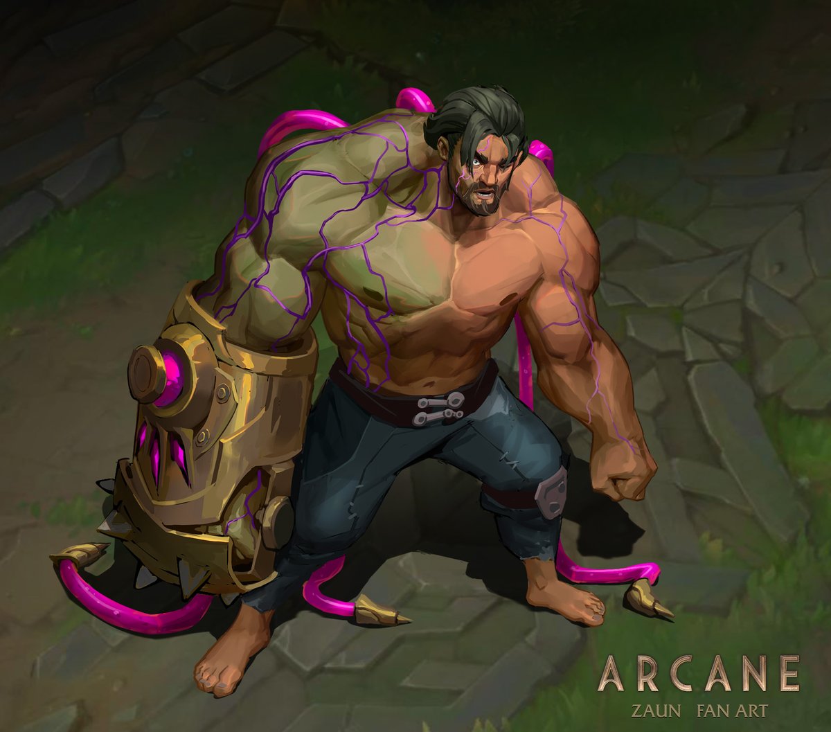AlexDraws89's tweet photo. I had an idea for how Vander would look like and this is how it turned out. What do you think?

PS: Want to see a second version of him?

@arcaneshow @riotgames @LeagueOfLegends https://t.co/bMurf6Yp72