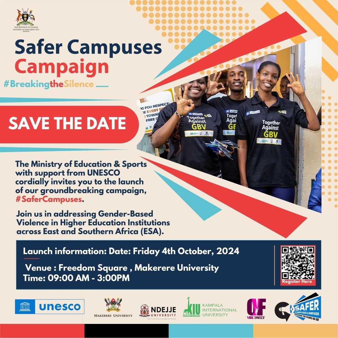 OwnYourFutureUG's tweet image. #BreakingtheSilence #UNESCOROSA #yptcampaign #safercampusescampaign @yptcampaign