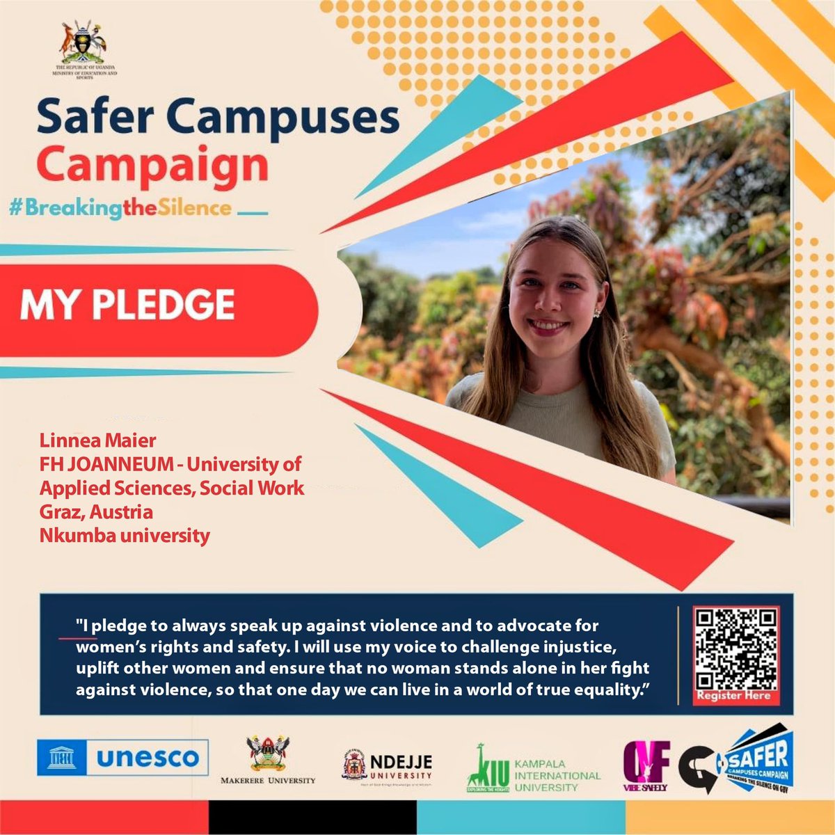 OwnYourFutureUG's tweet image. #BreakingtheSilence #UNESCOROSA #yptcampaign #safercampusescampaign @yptcampaign