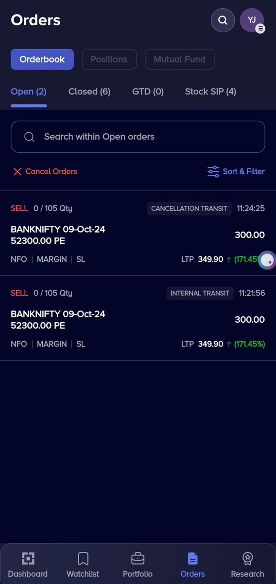 Yeshjain's tweet photo. @hdfcsec order are getting excuted. It's showing internal transition. Who is responsible for any loss. Calling customer care no one is picking. RM says can't do anything. https://t.co/n8fjHpU9Lc