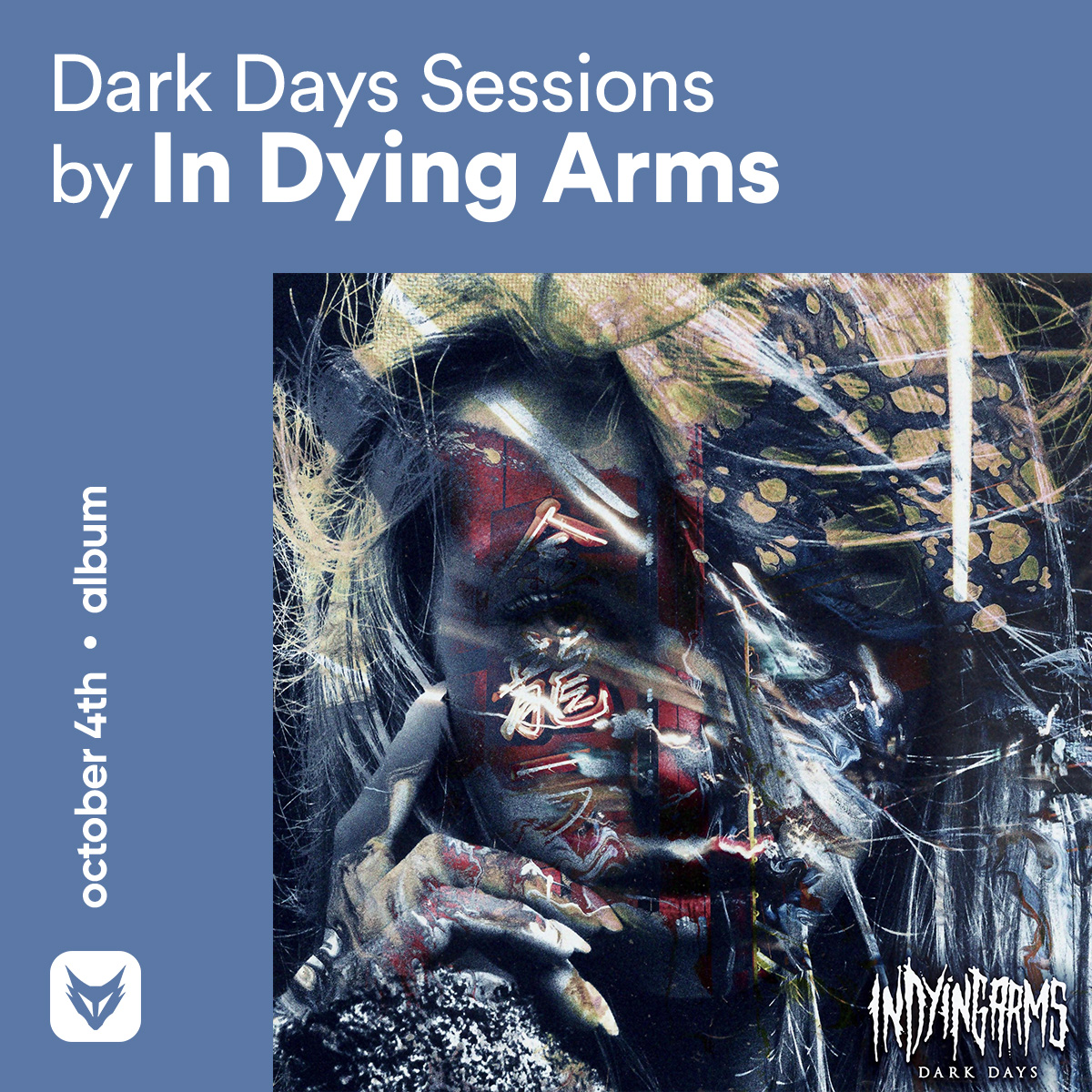 FOXCOREisdead's tweet photo. // Friday releases, Pt. II.I: October 4th

@InDyingArms — Dark Days Sessions - EP
#Outsider - Your Weakness
#YearOverYear — Marigold
@themouthculture — Whatever the Weather - EP https://t.co/k8A4dQhAf7