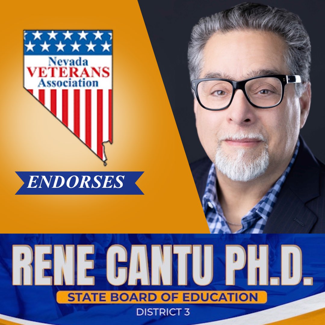 Proud to be endorsed by Nevada Veterans’ groups. Thank you for serving our great country!