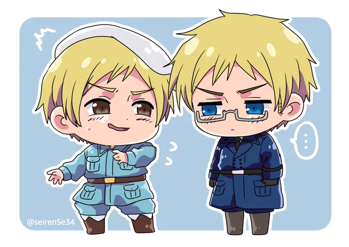 マロリク 花たまチャン #ヘタリア #hetalia 