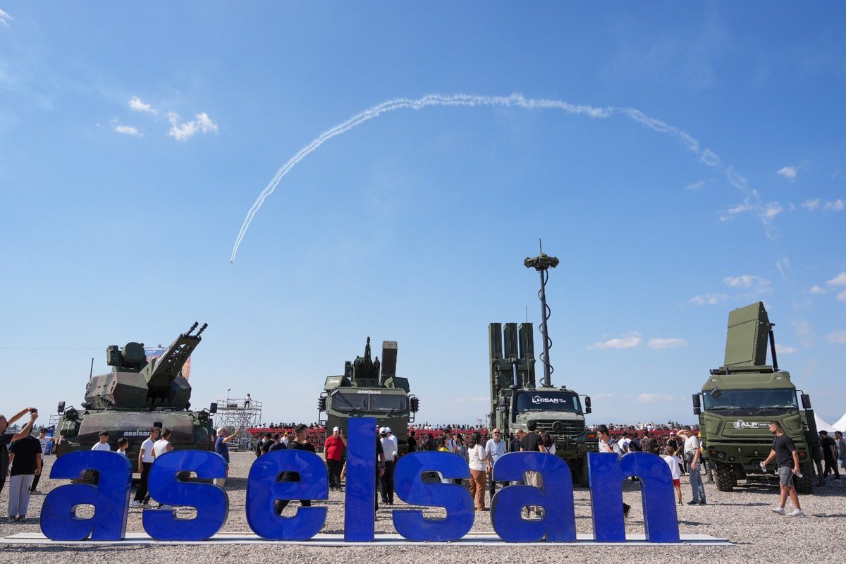 AhmetAkyol's tweet image. 📍#TEKNOFESTADANA

ASELSAN Hava Savunma Sistemleri &amp;amp; Solo Türk 

#HİSAR
#KORKUT
#GÜRZ
#SİPER

🇹🇷#MilliTeknolojiHamlesi
#SoloTürk
#TürkYıldızları