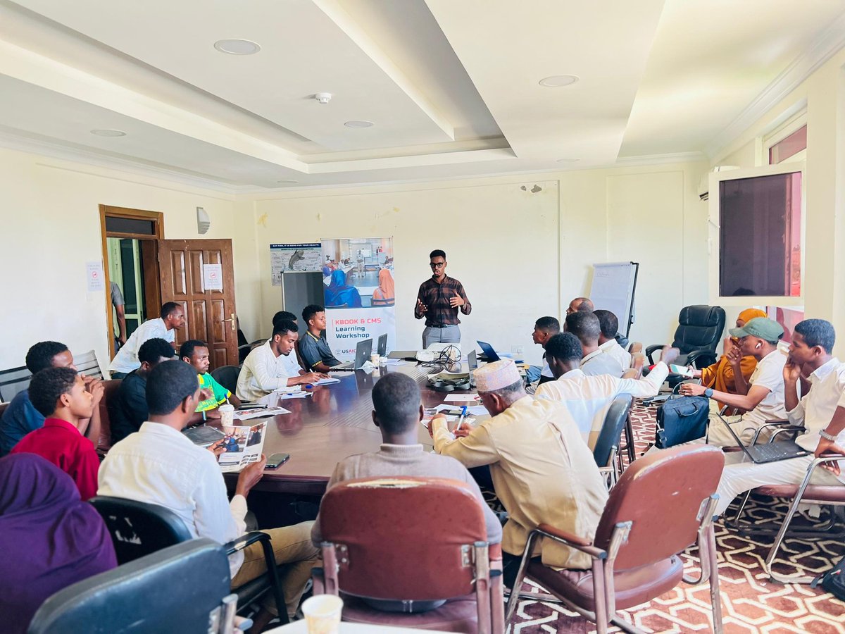 Ministry Of Fisheries & Blue Economy Jubaland (@mofbejl) on Twitter photo <a href="/Mofbejl/">Ministry Of Fisheries & Blue Economy Jubaland</a> conducted a training on Accounting & Business Management for fisheries cooperatives. Participants learned key skills in bookkeeping using KBOOK & CMS to enhance financial management Empowering local fisheries for a sustainable future <a href="/USAIDSomalia/">USAID Somalia</a>
<a href="/DFID_UK/">DFID</a>
<a href="/JSStatehouse/">Jubaland State House</a> <a href="/Mofbejl/">Ministry Of Fisheries & Blue Economy Jubaland</a> conducted a training on Accounting & Business Management for fisheries cooperatives. Participants learned key skills in bookkeeping using KBOOK & CMS to enhance financial management Empowering local fisheries for a sustainable future <a href="/USAIDSomalia/">USAID Somalia</a>
<a href="/DFID_UK/">DFID</a>
<a href="/JSStatehouse/">Jubaland State House</a>