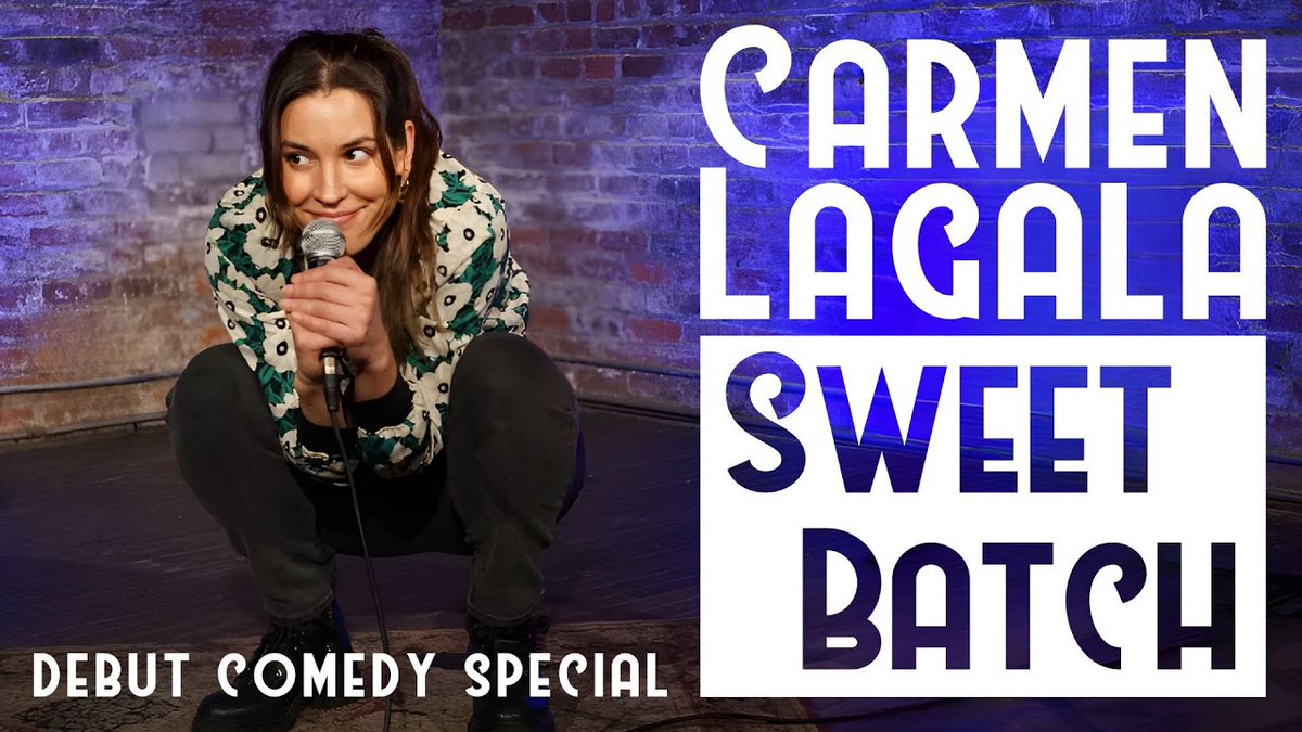 Give yourself a good reason to #laughatlife courtesy of comedian @carmenlagala comedy special #sweetbatch
WATCH IT NOW: weownthelaughs.com/2024/09/carmen…
#weownthelaughs #wotl #comedyspecial