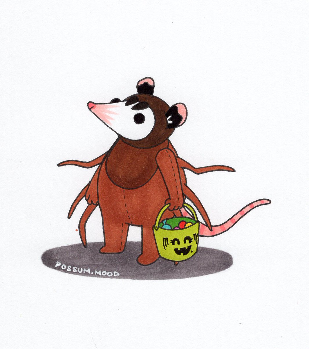 it's a tick costume :&gt;