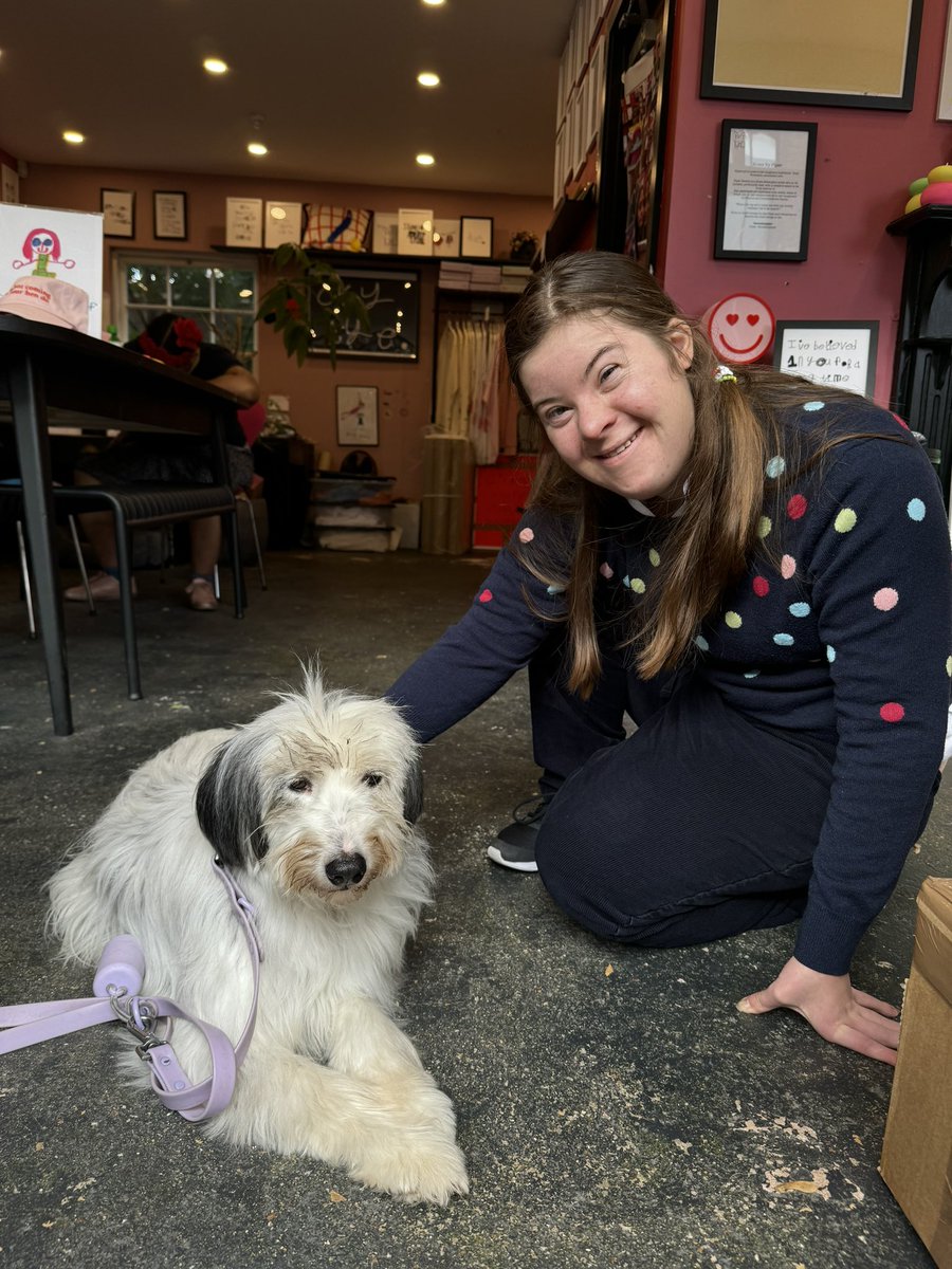 Revere the Residence (@kate_revere) on Twitter photo Beth went to <a href="/FollowWestwood/">Vivienne Westwood</a> with her mum <a href="/HennyBeaumont/">henny beaumont</a> yesterday to try on her and Sabrina’s designs. I think she looks truly fabulous
#learningdisabledartist #DownSyndrome #inclusivefashion Beth went to <a href="/FollowWestwood/">Vivienne Westwood</a> with her mum <a href="/HennyBeaumont/">henny beaumont</a> yesterday to try on her and Sabrina’s designs. I think she looks truly fabulous
#learningdisabledartist #DownSyndrome #inclusivefashion