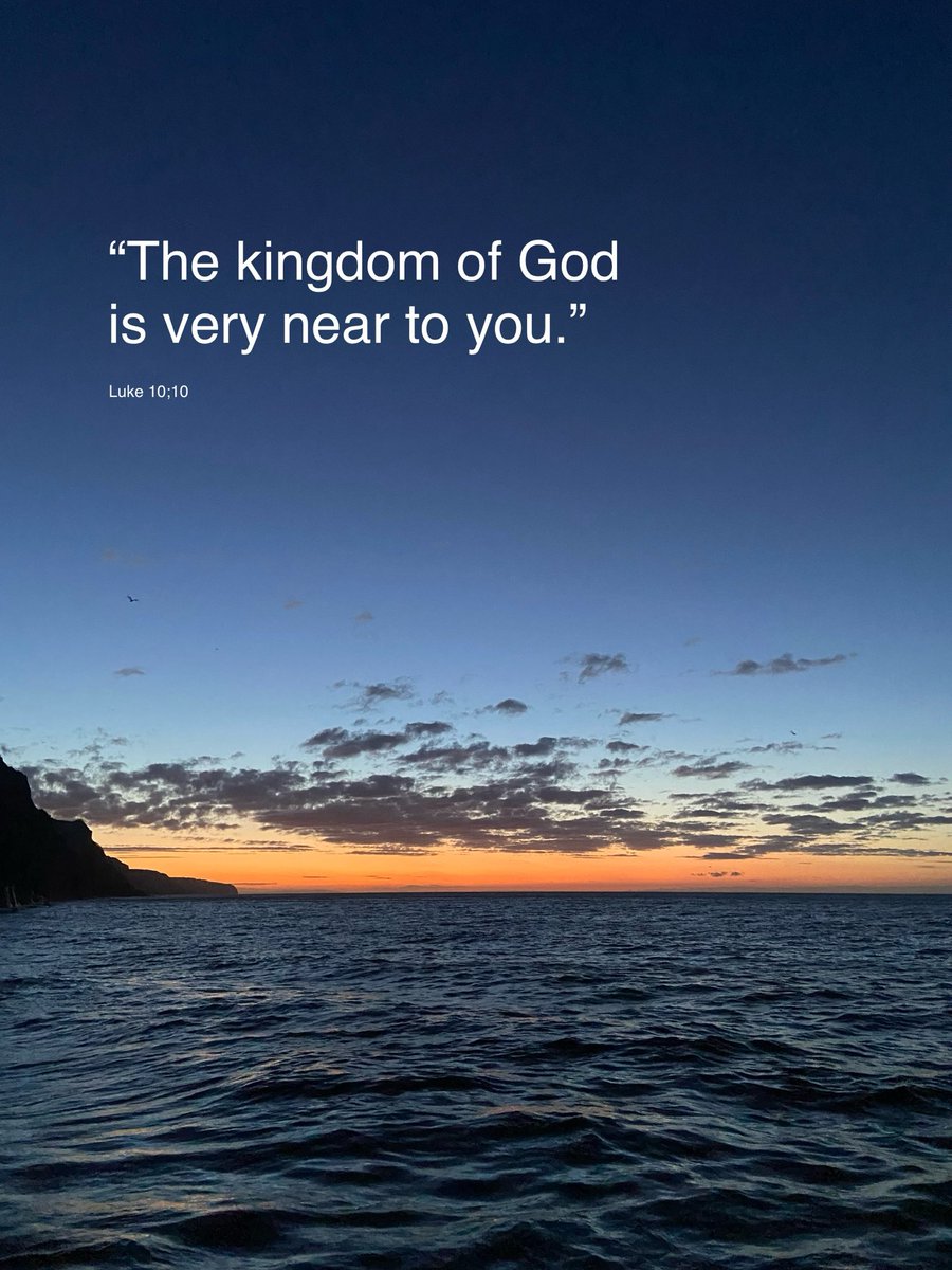 Sacredtweets's tweet image. The Kingdom of God is very near to you, in fact it is in you, you are part of it.
May God reign in your heart today.

#KingdomofGod #reign #inyou