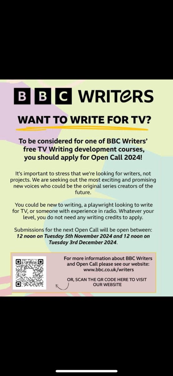 Writer friends! If you’ve always dreamed of writing for TV, here’s the opportunity you’ve been waiting for.