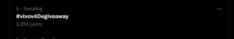 stufflistings's tweet photo. And, of course, we are trending in India 😍
Awesome start to the festive season #stufflistingsarmy ❤️
Entries open till Sunday, so keep participating.
#vivov40egiveaway #winvivov40e #PortraitSoPro https://t.co/0gcpyzJqKr