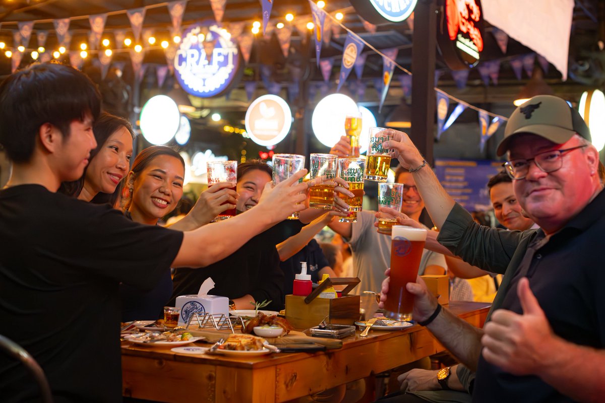Snaps from Our Oktoberfest! 🍻
Oktoberfest at CRAFT is in full swing, and here’s a glimpse of the fun so far! Join us now and celebrate until the end of October!
Prost! 🍂

Book online here: craft23.com