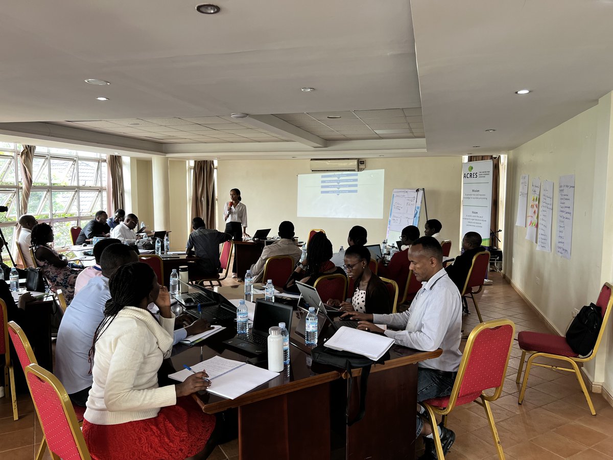 ACRES_RRS (@acres_rrs) on Twitter photo #Day4 #Evidence2Policy Training Programme
This morning, we are joined by <a href="/FBogale/">firmaye bogale</a> to introduce participants to developing review protocols to support #EIDM processes #Day4 #Evidence2Policy Training Programme
This morning, we are joined by <a href="/FBogale/">firmaye bogale</a> to introduce participants to developing review protocols to support #EIDM processes